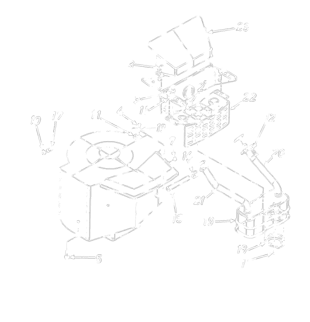 Muffler (Part 4) Diagram and Parts List for 13AS699G088 (TMO-3204205)(1997) Yard Machines Lawn Tractor